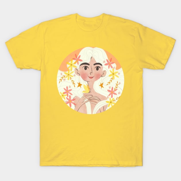 Hello Spring T-Shirt by Crayolina Designs 